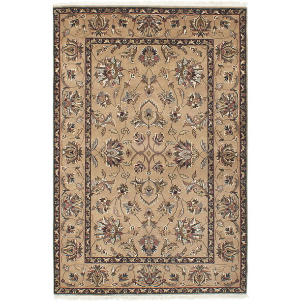 361657 Serapi Heritage Bordered Ivory Rug 8'0 x 9'10 Bedroom Hand-Knotted Wool Rug eCarpet Gallery Large Area Rug for Living Room 